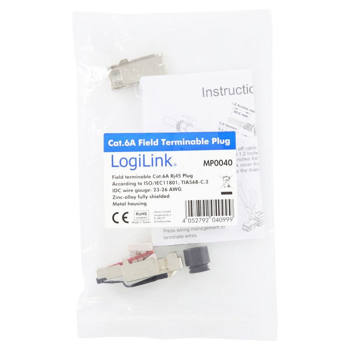 EAN 4052792040999 - LogiLink TWP8P8FC6A conector RJ45 imagen 7