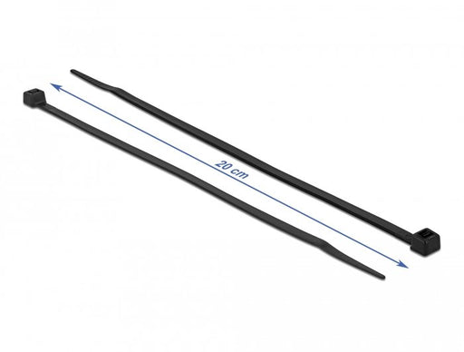 EAN 4043619195596 - DeLOCK 19559 presilla Brida de entrada paralela Poliamida Negro 100 pieza(s) imagen 2