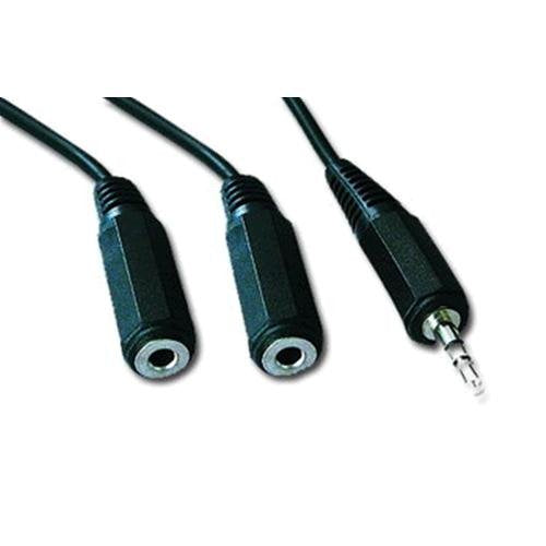 EAN 8716309026994 - Keyteck CCA-415 cable de audio 5 m 3,5mm 2 x 3.5mm Negro imagen 1
