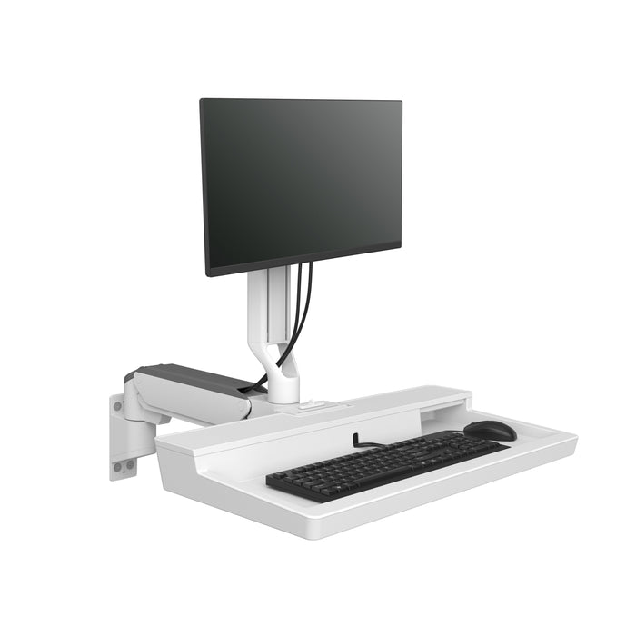 EAN 698833083354 - Ergotron 45-621-251 soporte y montura para estación de trabajo/PC todo en uno 10,7 kg Blanco 68,6 cm (27") imagen 1