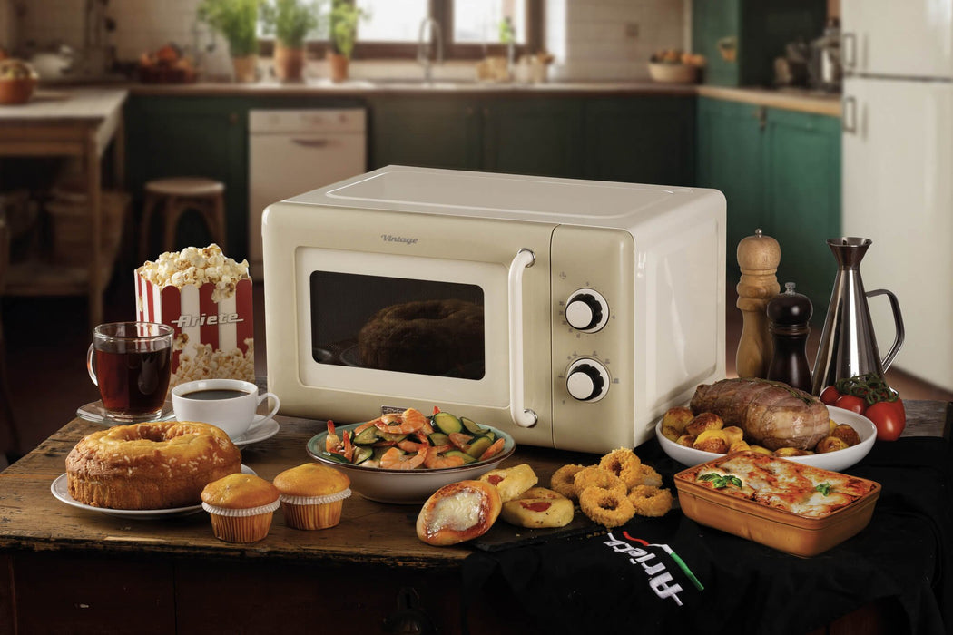 EAN 8003705123991 - Ariete Vintage Line 3960/03 Beige Solo microondas Encimera 20 L 800 W imagen 3