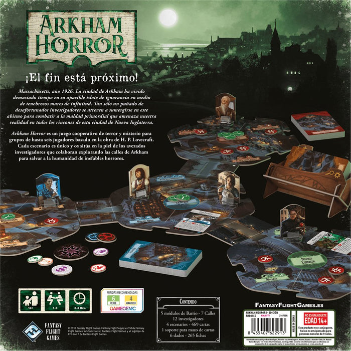 EAN 8435407622913 - Asmodee Arkham Horror 3ª Edición Juego de mesa Detective imagen 5