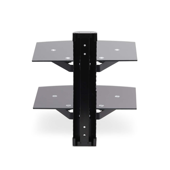 EAN 0065030901222 - StarTech.com 2B-WALL-MOUNT-SHELF estante para equipo av Negro Vidrio imagen 4