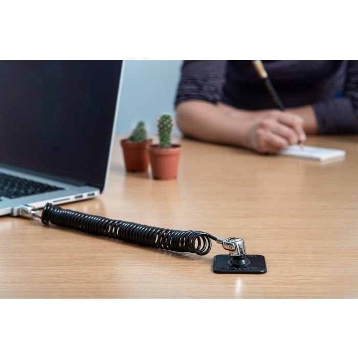 EAN 0819472022973 - Compulocks Dual Head Coiled Cable Keyed Lock cable antirrobo Negro imagen 7