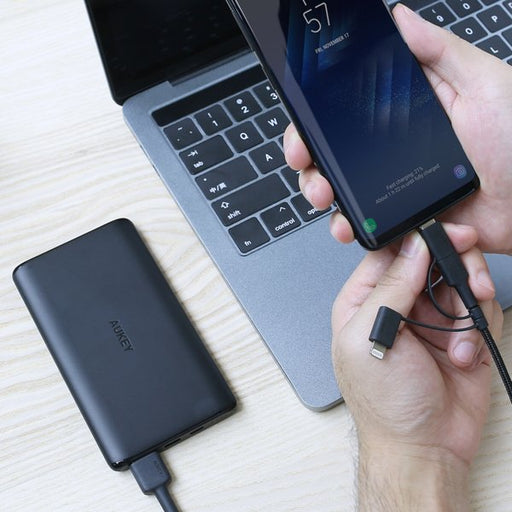 EAN 0608119195008 - AUKEY CB-BAL5 cable de conector Lightning 1,2 m Negro imagen 3