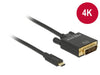 EAN 4043619853205 - DeLOCK 1m, USB-C/DVI 24+1 Adaptador gráfico USB 3840 x 2160 Pixeles Negro imagen 2