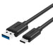 EAN 4894160017246 - UNITEK Y-C474BK cable USB USB 3.2 Gen 1 (3.1 Gen 1) 1 m USB A USB C Negro imagen 1