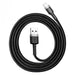 EAN 6953156274938 - Baseus CALKLF-AG1 cable de conector Lightning 0,5 m Gris, Negro imagen 6