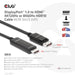 EAN 8719214472436 - CLUB3D CAC-1087 adaptador de cable de vídeo 3 m DisplayPort HDMI Negro imagen 3