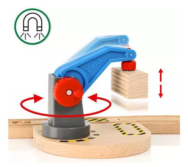 EAN 7312350360288 - BRIO World Train Set Starter Lift & Load Set imagen 5