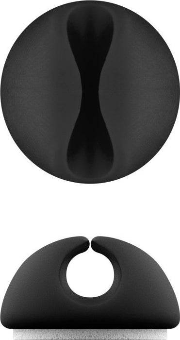 EAN 4040849950407 - Goobay 95040 organizador de cables Universal Soporte para cables Negro 5 pieza(s) imagen 2