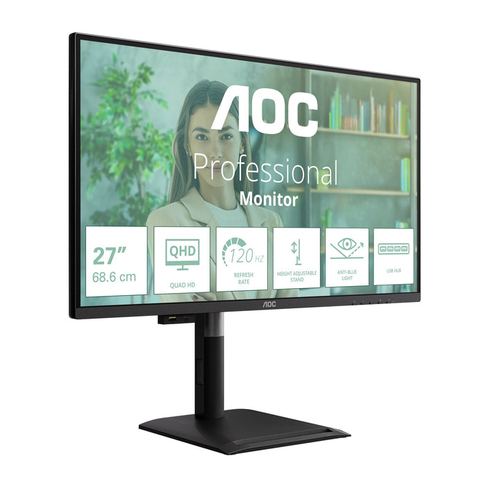 EAN 4038986182881 - AOC Q27P4U pantalla para PC 68,6 cm (27") 2560 x 1440 Pixeles Wide Quad HD Negro imagen 4