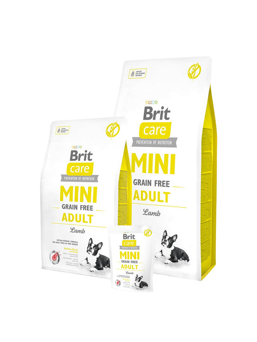 EAN 8595602520107 - Brit Care Mini Grain Free Adult 2 kg Adulto Cordero imagen 1