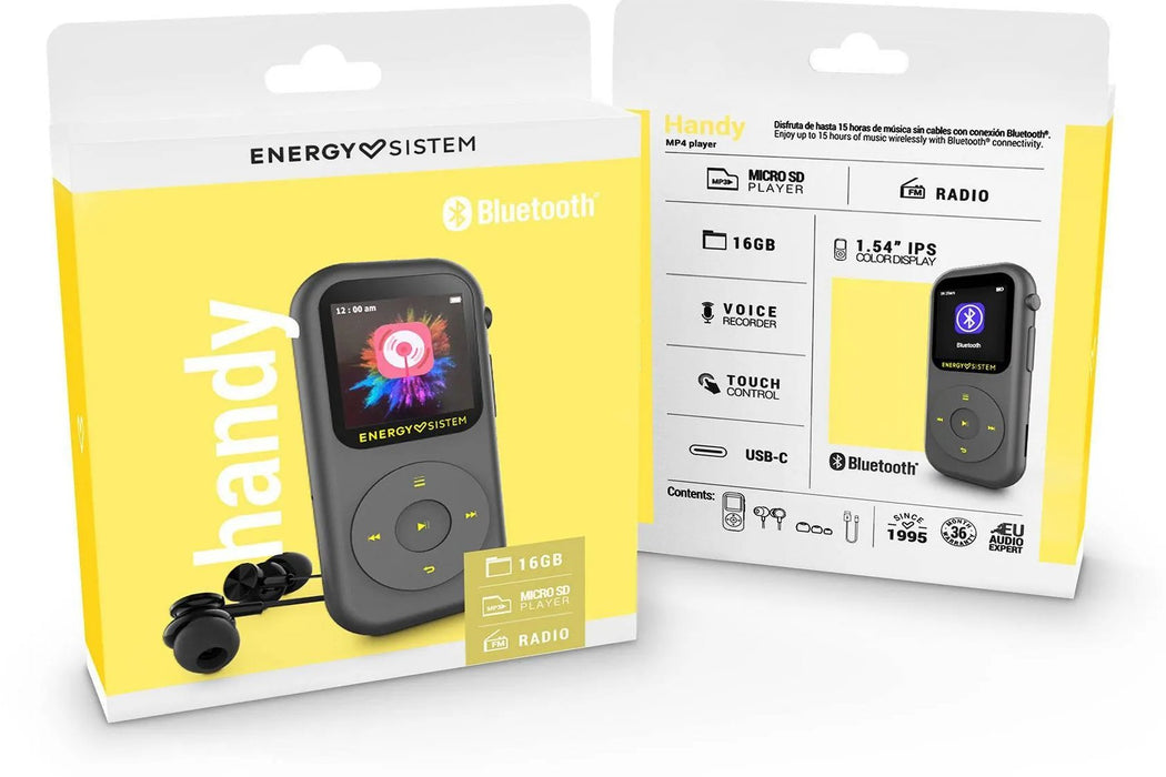 EAN 8432426456598 - Energy Sistem Handy Reproductor de MP4 16 GB Negro imagen 6