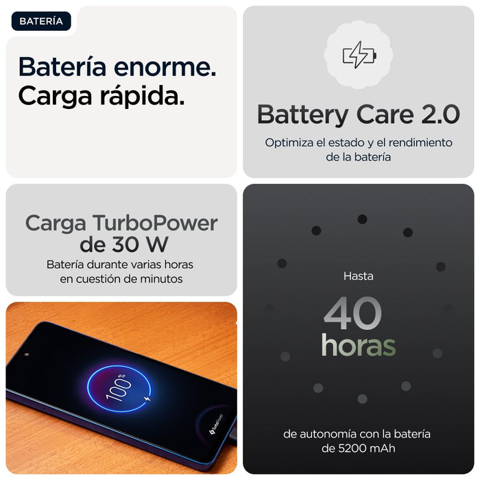 EAN 0840023299100 - Motorola moto g56 5G 17,1 cm (6.72") Ranura híbrida Dual SIM Android 15 USB Tipo C 8 GB 512 GB 5200 mAh N imagen 16