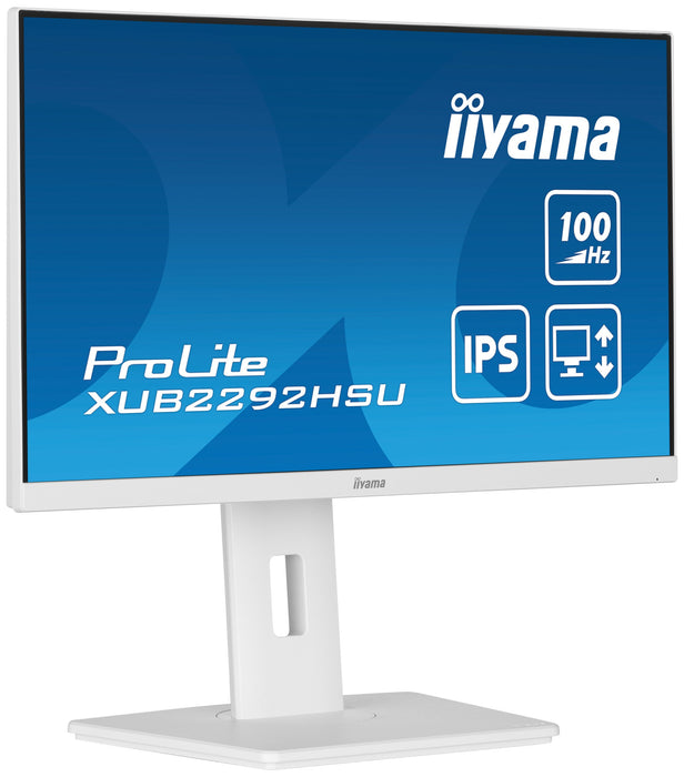 EAN 4948570123322 - iiyama ProLite XUB2292HSU-W6 pantalla para PC 54,6 cm (21.5") 1920 x 1080 Pixeles Full HD LED Blanco imagen 4