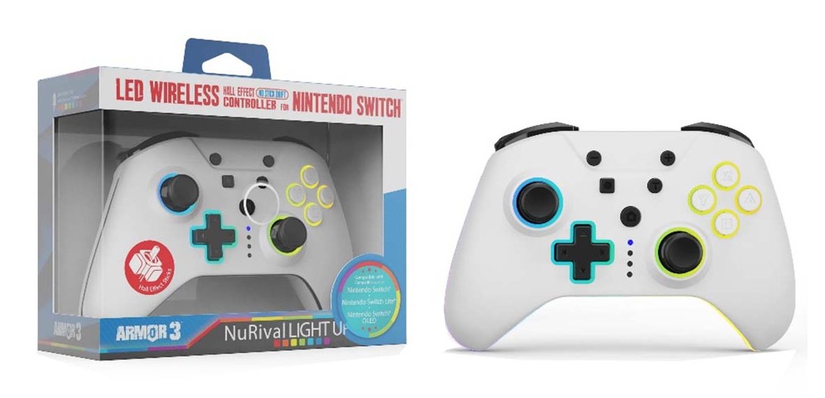 EAN 810007714950 - Hyperkin NuRival Blanco Gamepad Analógico/Digital Nintendo Switch, Nintendo Switch OLED imagen 7