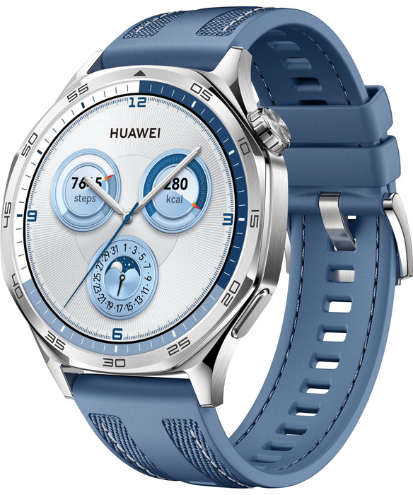 EAN 6942103132025 - Huawei WATCH GT5 46mm 3,63 cm (1.43") AMOLED Digital 466 x 466 Pixeles Acero inoxidable GPS (satélite) imagen 3