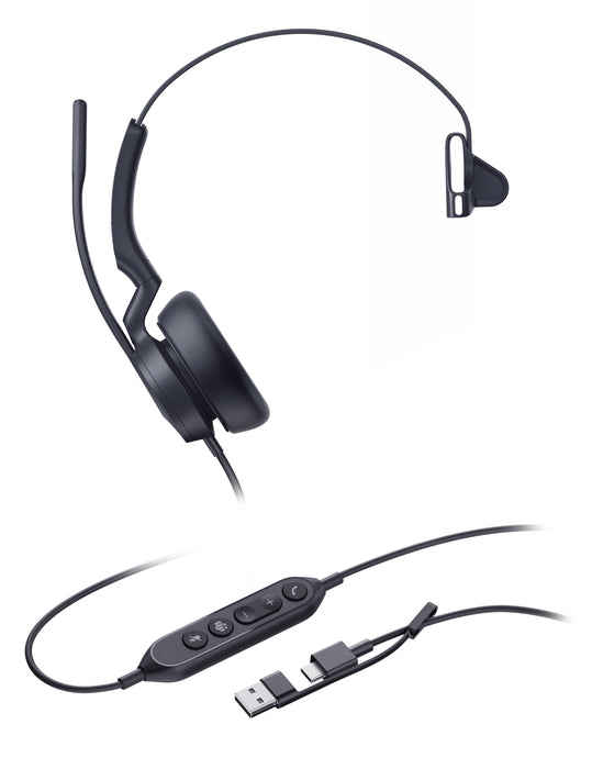 EAN 6938818322585 - Yealink UH46 Mono Teams USB-C/A Auriculares Alámbrico Diadema Oficina/Centro de llamadas USB Type-C / USB imagen 1