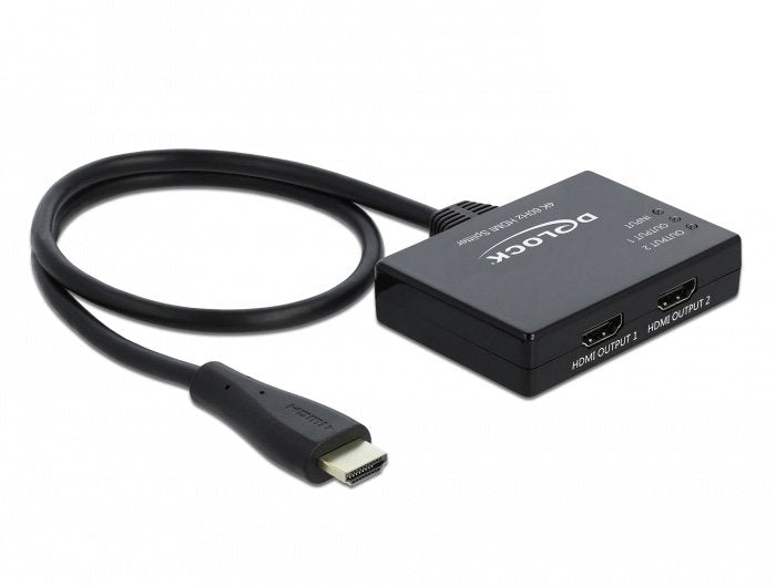 EAN 4043619877478 - DeLOCK 87747 divisor de video HDMI 2x HDMI imagen 1