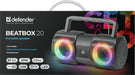 EAN 4745090820225 - Defender BEATBOX 20 Altavoz portátil estéreo Negro 20 W imagen 3