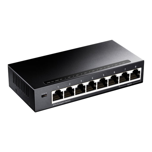 EAN 6971690790554 - Cudy GS108 switch Gigabit Ethernet (10/100/1000) Negro imagen 2