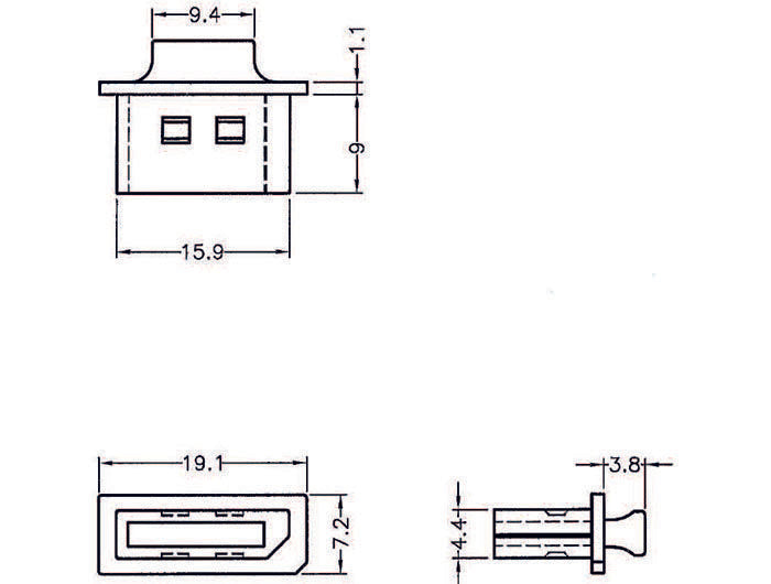 EAN 4043619640256 - DeLOCK 64025 tapa de seguridad para enchufe Displayport Negro 10 pieza(s) imagen 2
