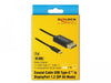 EAN 4043619849048 - DeLOCK 84904 adaptador de cable de vídeo 1 m USB Tipo C HDMI Negro imagen 3