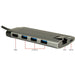 EAN 4260455646734 - Inter-Tech GDC-802 Alámbrico USB 3.2 Gen 1 (3.1 Gen 1) Type-C Gris imagen 2