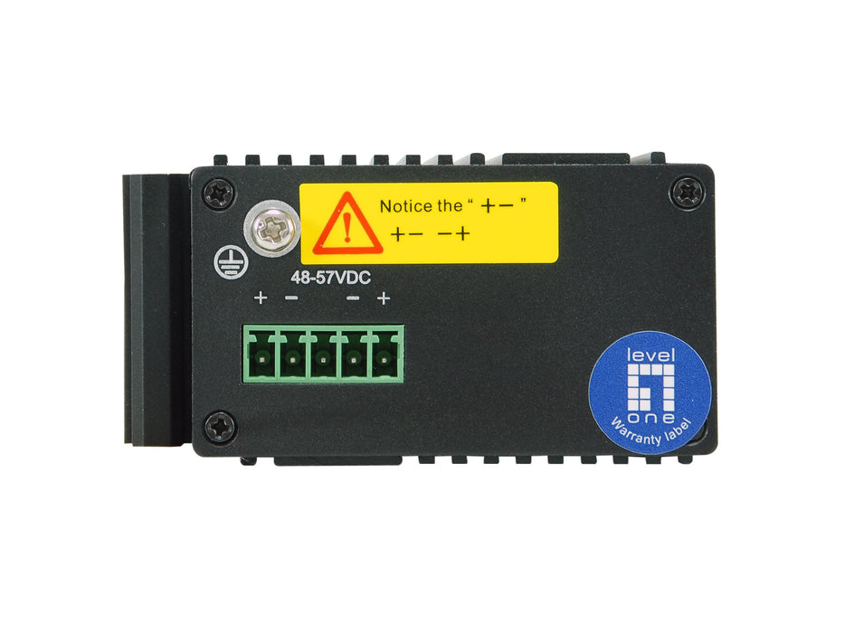 EAN 4015867196625 - LevelOne IGP-0501 switch Gigabit Ethernet (10/100/1000) Energía sobre Ethernet (PoE) Negro imagen 3