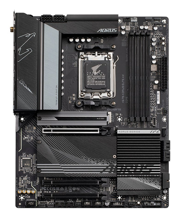 EAN 4719331848798 - GIGABYTE X670 AORUS ELITE AX placa base AMD X670 Zócalo AM5 ATX imagen 2