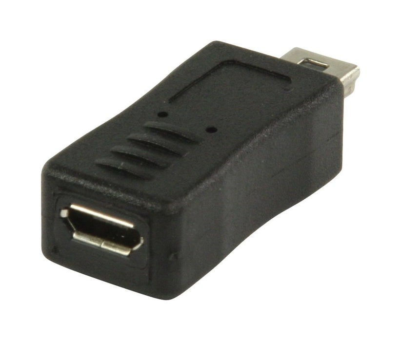 EAN 5412810179664 - Valueline VLCP60907B cambiador de género para cable Mini USB 5-pin Micro USB B Negro imagen 4