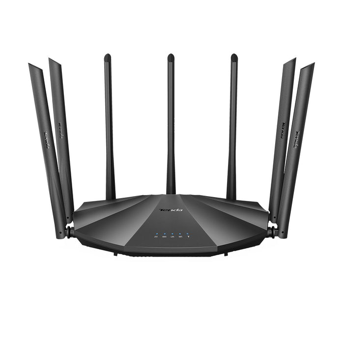 EAN 6932849428438 - Tenda AC23 router inalámbrico Gigabit Ethernet Doble banda (2,4 GHz / 5 GHz) Negro imagen 3