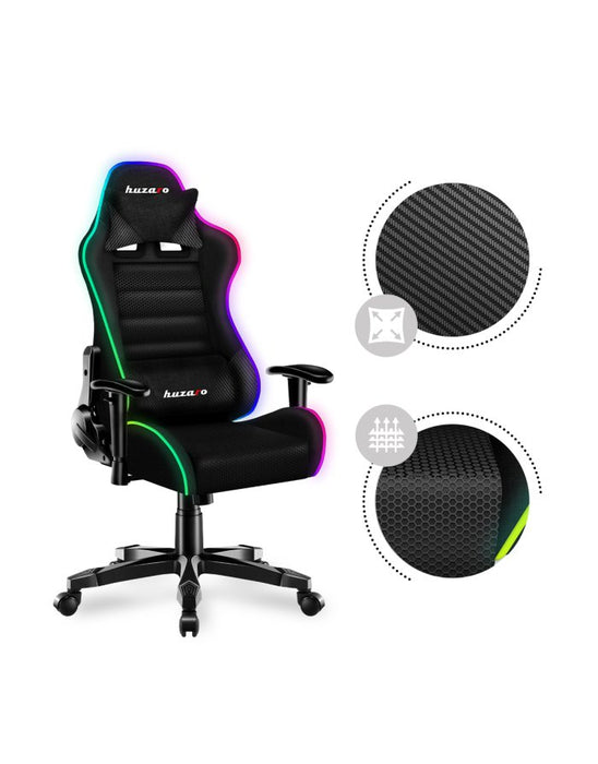 EAN 5903796010732 - Huzaro Ranger 6.0 RGB Silla para videojuegos universal Asiento (de seguridad) de butaca Negro imagen 14