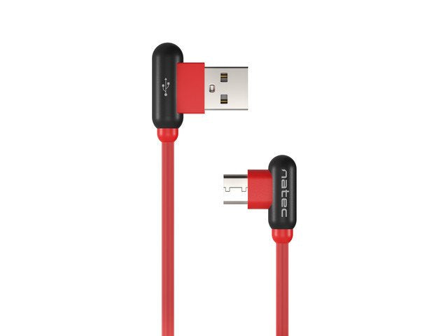 EAN 5901969411669 - NATEC NKA-1201 cable USB USB 2.0 1 m USB A USB C Negro, Rojo imagen 1
