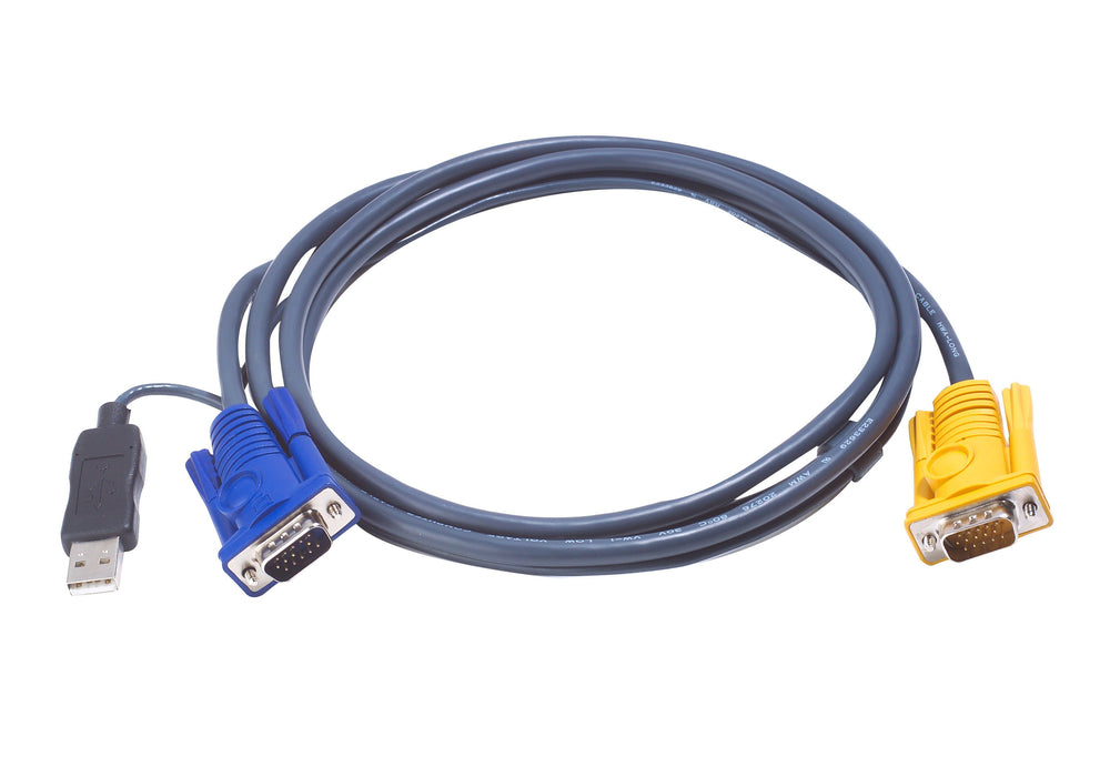 EAN 0672792151538 - ATEN 2L-5206UP cable para video, teclado y ratón (kvm) Negro imagen 1