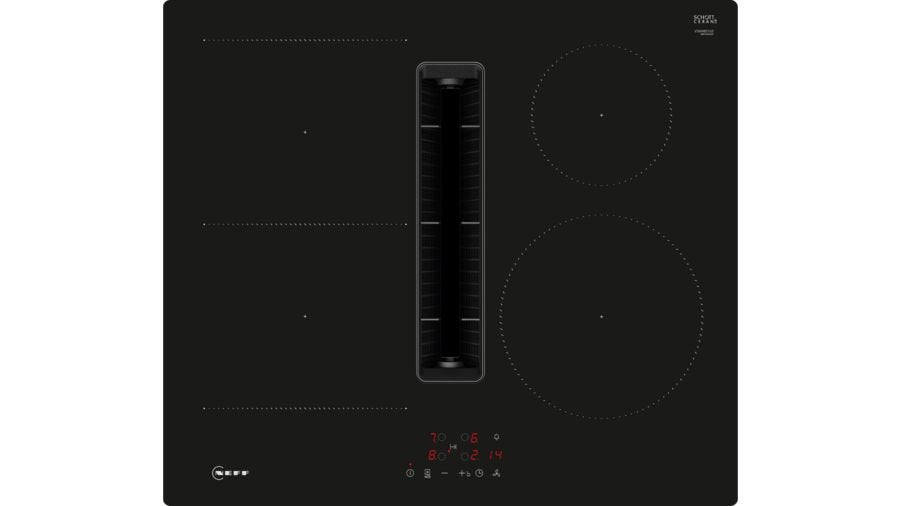 EAN 4242004277439 - Neff V56NBS1L0 hobs Negro Integrado 60 cm Con placa de inducción 4 zona(s) Campana integrada imagen 1