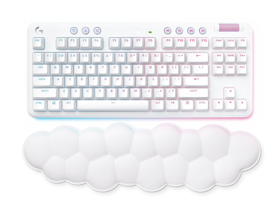 EAN 5099206098701 - Logitech G 920-010454 teclado Juego RF Wireless + Bluetooth QWERTY Español Blanco imagen 2