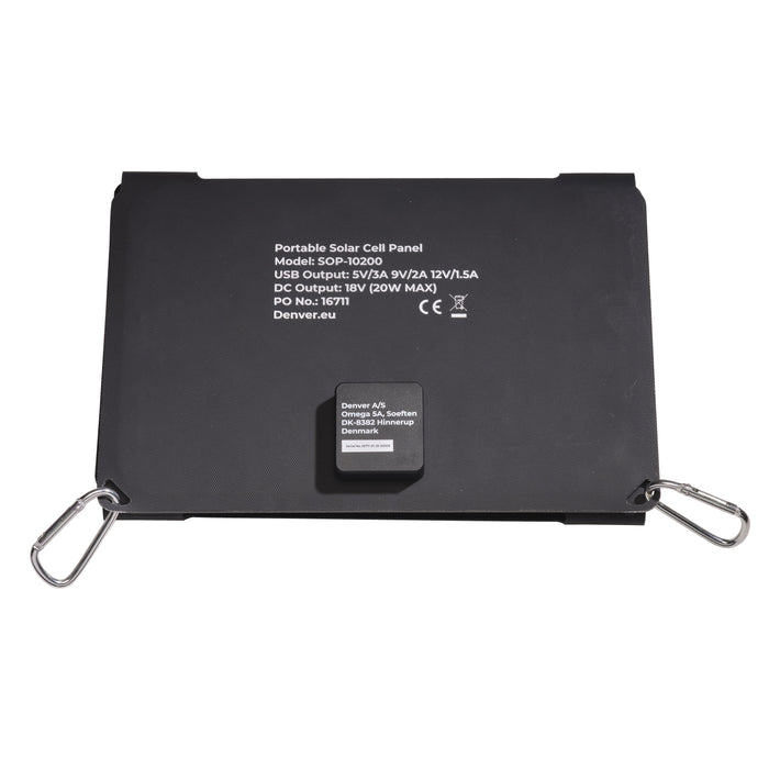 EAN 5706751067235 - Denver SOP-10200 placa solar 20 W Silicio monocristalino imagen 2