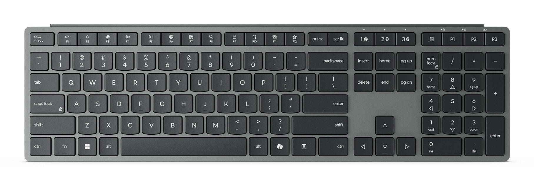 EAN 195892126805 - Lenovo 700 teclado Oficina RF Wireless + Bluetooth Español Gris imagen 1