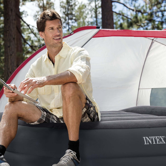 EAN 6941057422862 - Intex 64124ND colchón hinchable Colchón doble Azul oscuro Unisex imagen 11