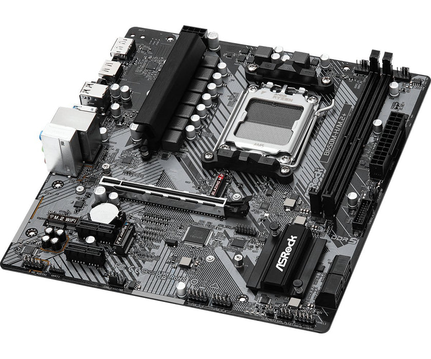 EAN 4710483943768 - Asrock B650M-H/M.2+ AMD B650 Zócalo AM5 micro ATX imagen 3