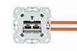 EAN 4016032485735 - Digitus DN-9010/8-2 toma de corriente 2 x RJ-45 Blanco imagen 3