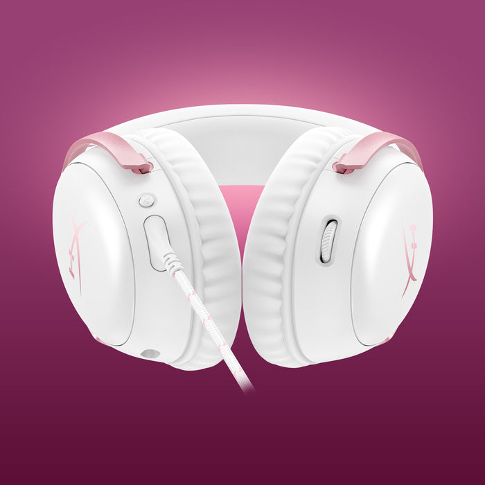 EAN 198122306930 - HyperX Cloud III White/Pink Gaming Headset Alámbrico Diadema Juego Rosa, Blanco imagen 6