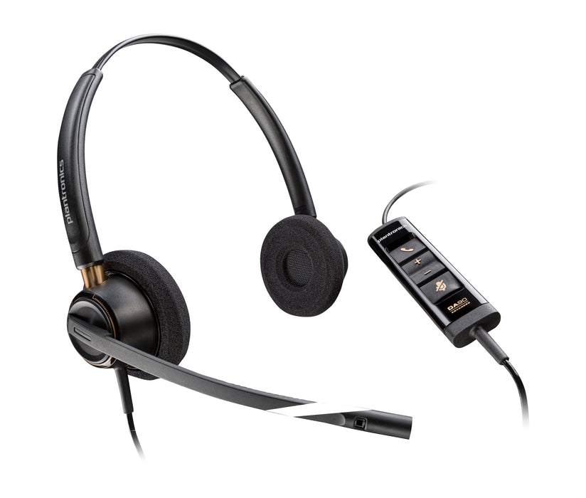 EAN 17229175174 - Poly EncorePro 525 Microsoft Teams Certified Stereo with USB-A Headset Alámbrico Diadema Llamadas/Música Ne imagen 1