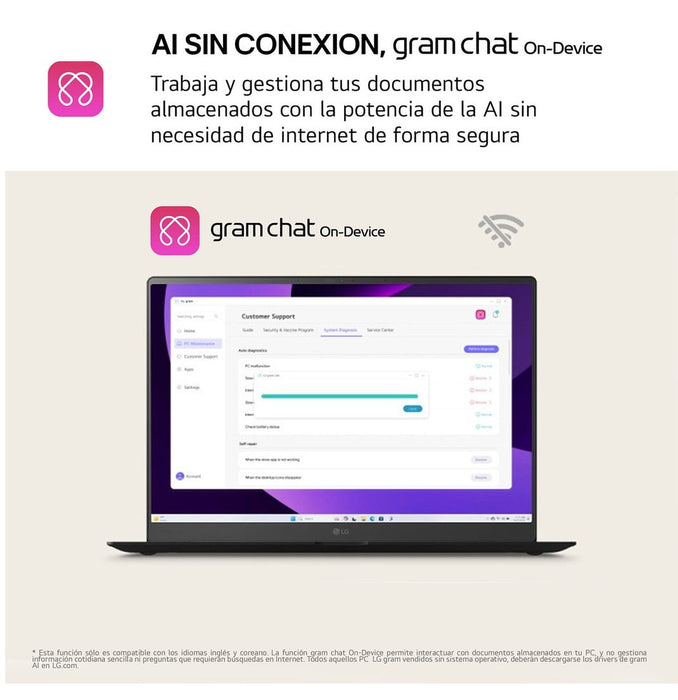 EAN 8806096467015 - LG Gram 15Z80T-G.AU75B ordenador portatil AMD Ryzen AI 7 350 Portátil 39,6 cm (15.6") Full HD 16 GB LPDDR imagen 8