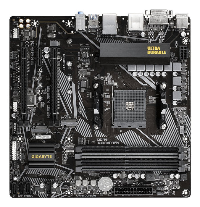 EAN 0889523022917 - GIGABYTE B550M DS3H placa base AMD B550 Zócalo AM4 micro ATX imagen 2