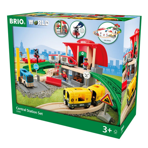 EAN 7312350339895 - BRIO Grosses City Bahnhof Set imagen 1