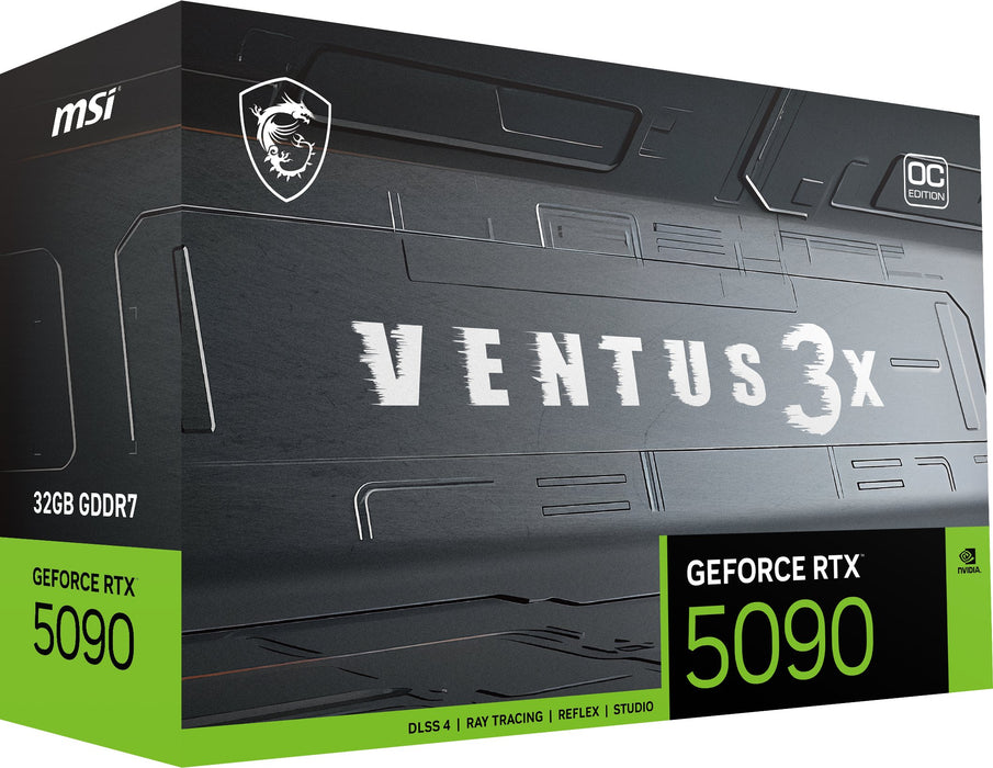 EAN 4711377302500 - MSI VENTUS GEFORCE RTX 5090 32G 3X OC tarjeta gráfica NVIDIA 32 GB GDDR7 imagen 2
