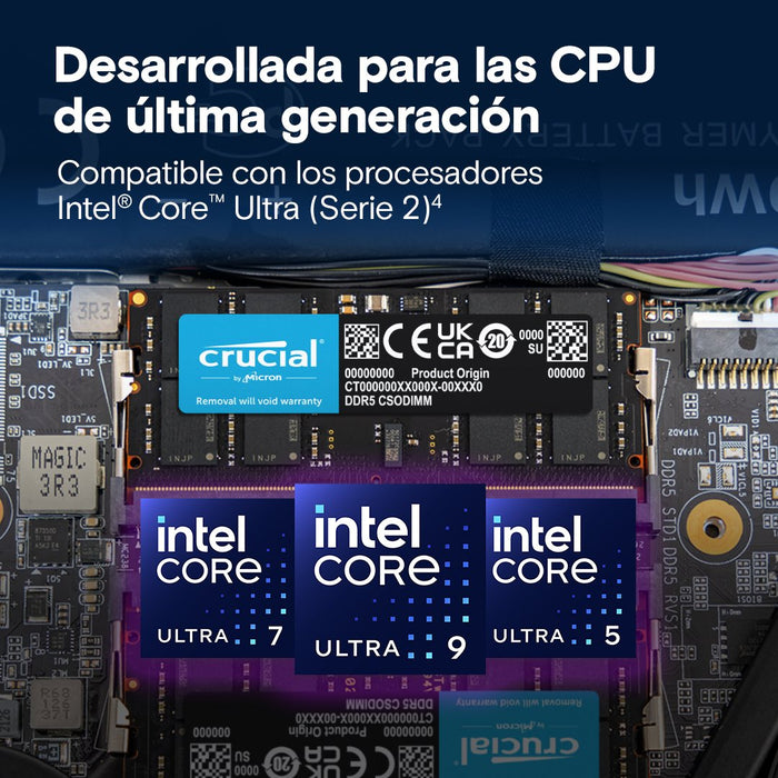 EAN 649528944641 - Crucial CT2K24G64C52CS5 módulo de memoria 48 GB 2 x 24 GB DDR5 6400 MT/s imagen 3
